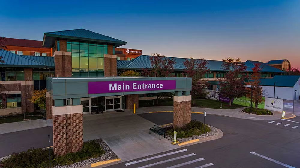 Livingston exterior Main Enterance