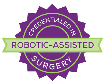 credentialed in robotic surgery